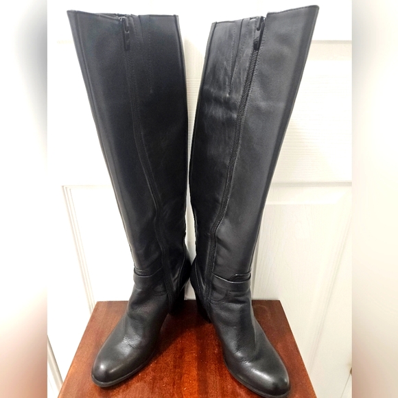 Marc Fisher knee high boots. Black.Size 8.5 - Picture 1 of 8